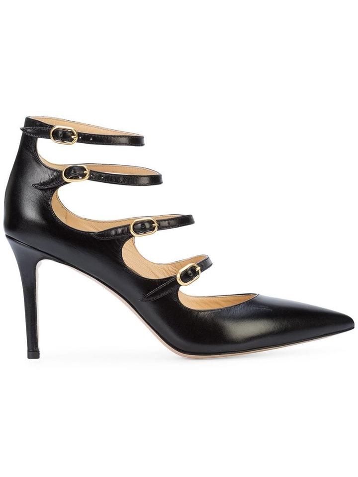 Marion Parke Mitchell Multi Buckle Pumps - Neutrals
