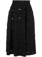 Gloria Coelho Cut Out A-line Skirt - Black