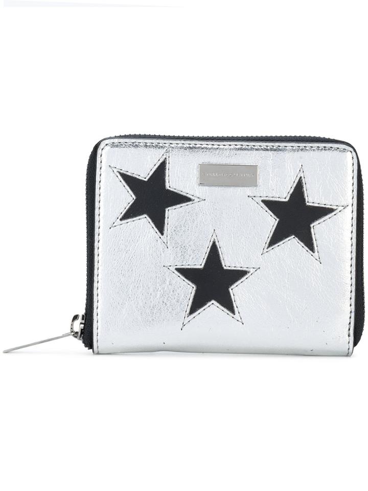 Stella Mccartney Small Star Wallet - Metallic