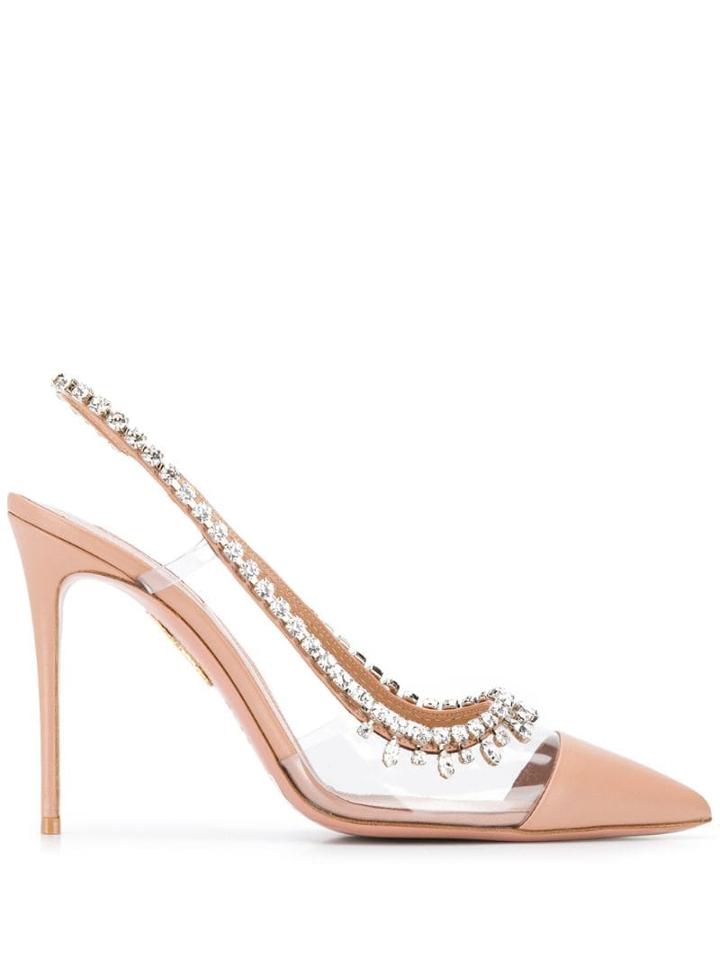 Aquazzura Temptation Pumps - Neutrals
