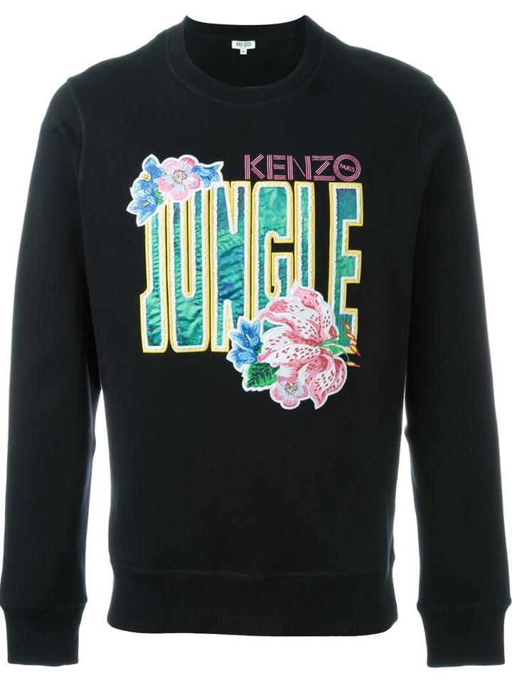 Kenzo Jungle Embroidered Sweatshirt