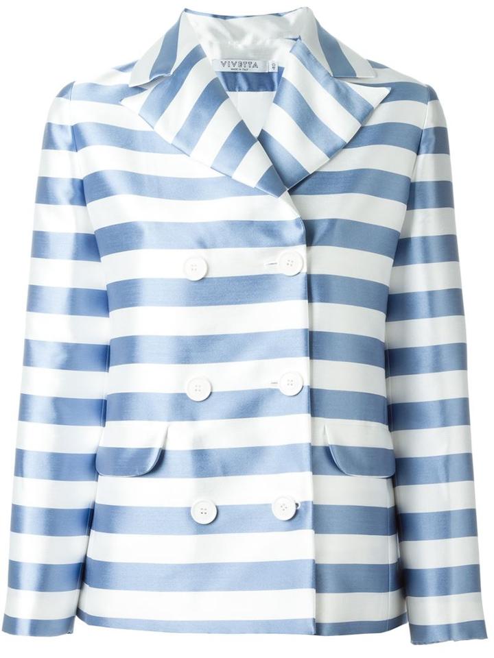 Vivetta Striped Blazer