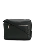 Bottega Veneta Zipped Shoulder Bag - Black