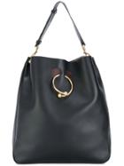 J.w.anderson - 'pierce' Large Hobo Bag - Women - Calf Leather - One Size, Black, Calf Leather