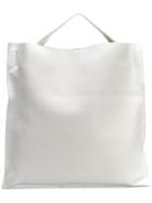 Jil Sander Grained Tote Bag - White