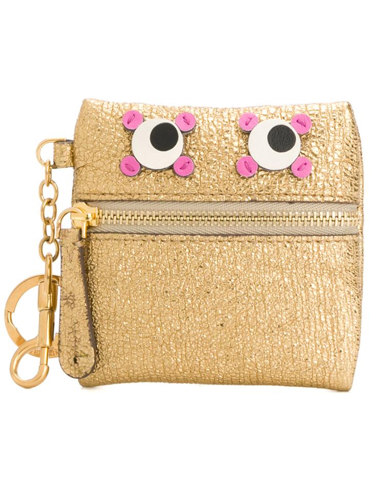 Anya Hindmarch Circulus Eyes Coin Purse - Metallic