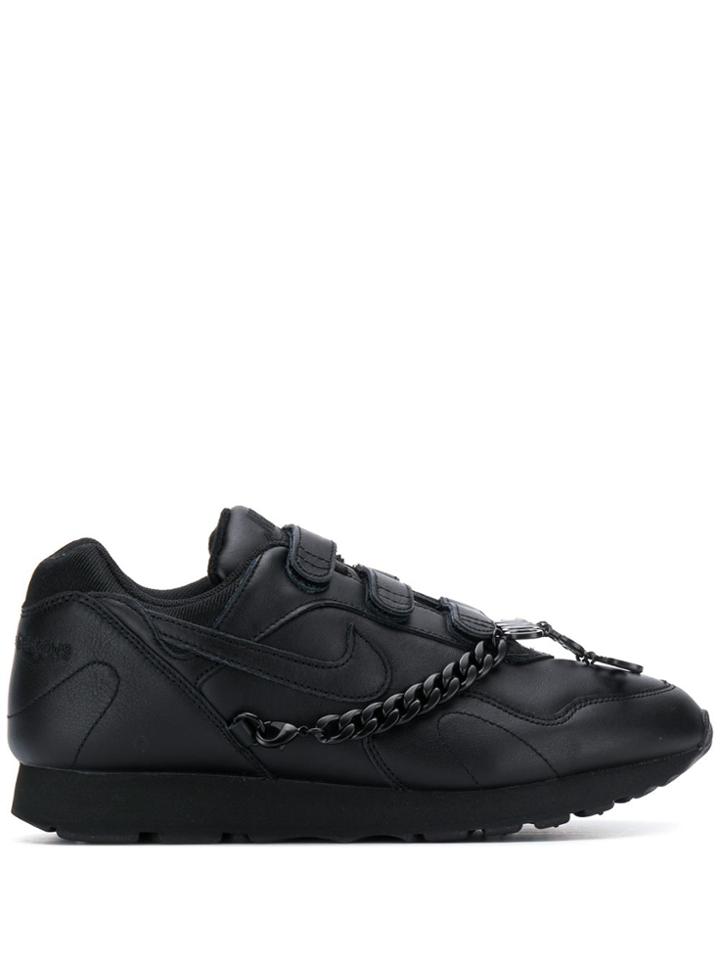 Comme Des Garçons X Nike Outburst Sneakers - Black