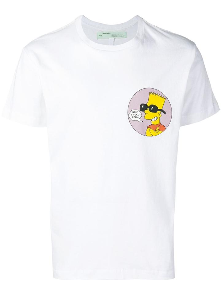 Off-white Bart Public Enemy T-shirt