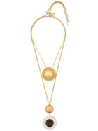 Marni Statement Orb Necklace - Gold