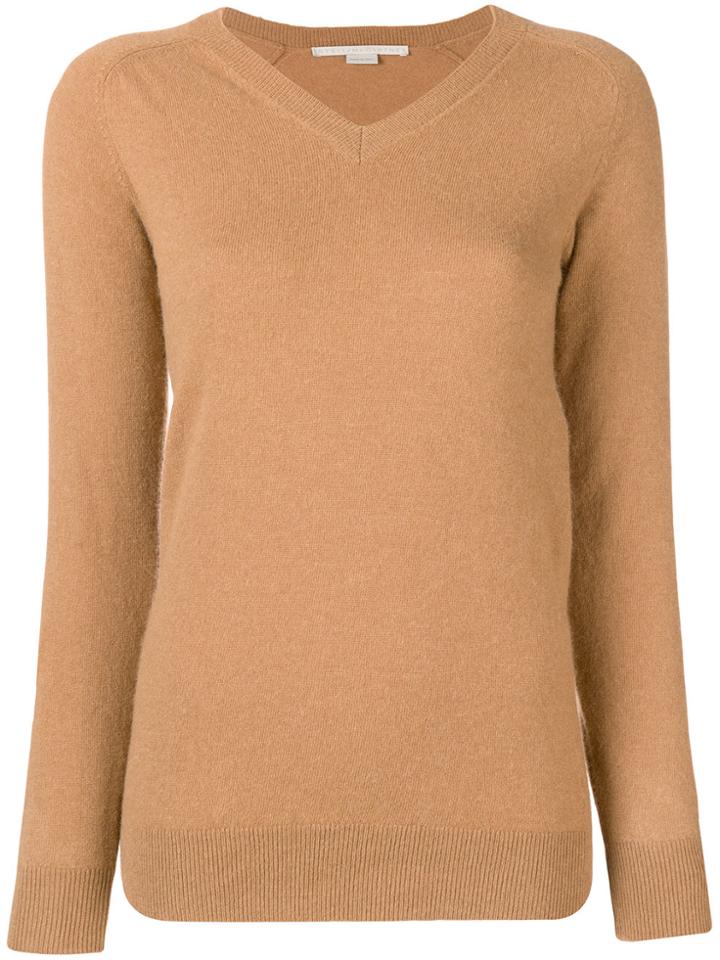 Stella Mccartney V-neck Pullover - Nude & Neutrals