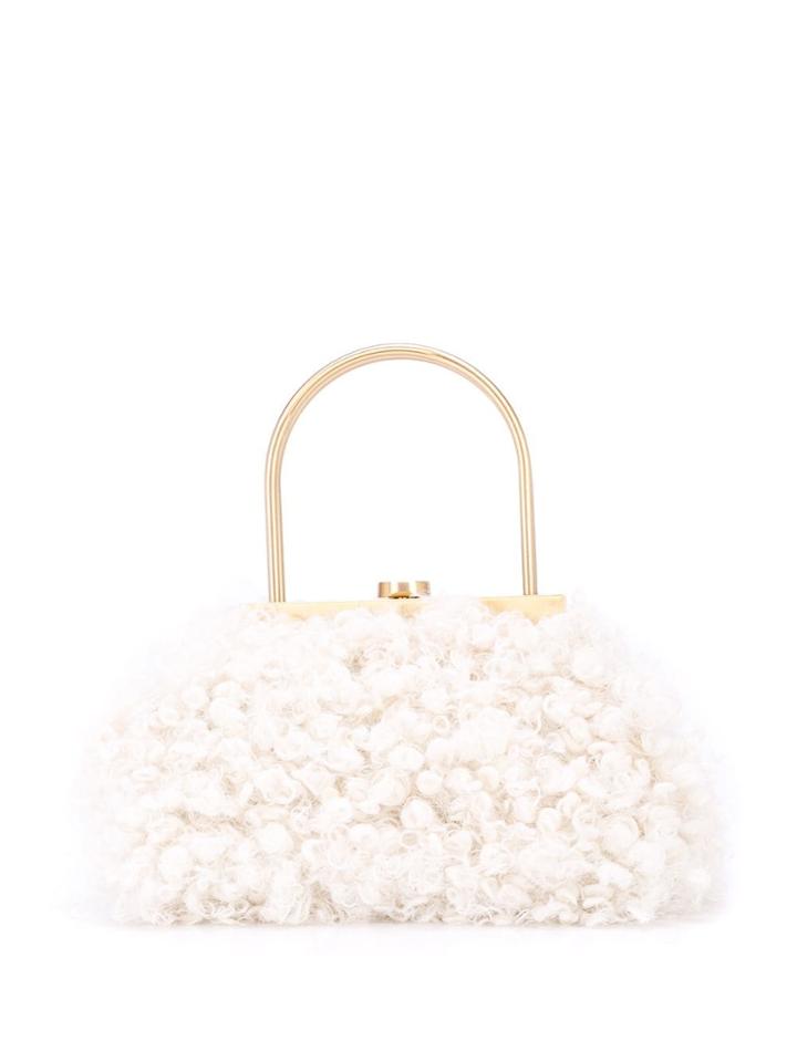 Cult Gaia Mini Estelle Tote Bag - White