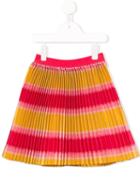 Mi Mi Sol Pleated Striped Skirt, Girl's, Size: 10 Yrs, Yellow