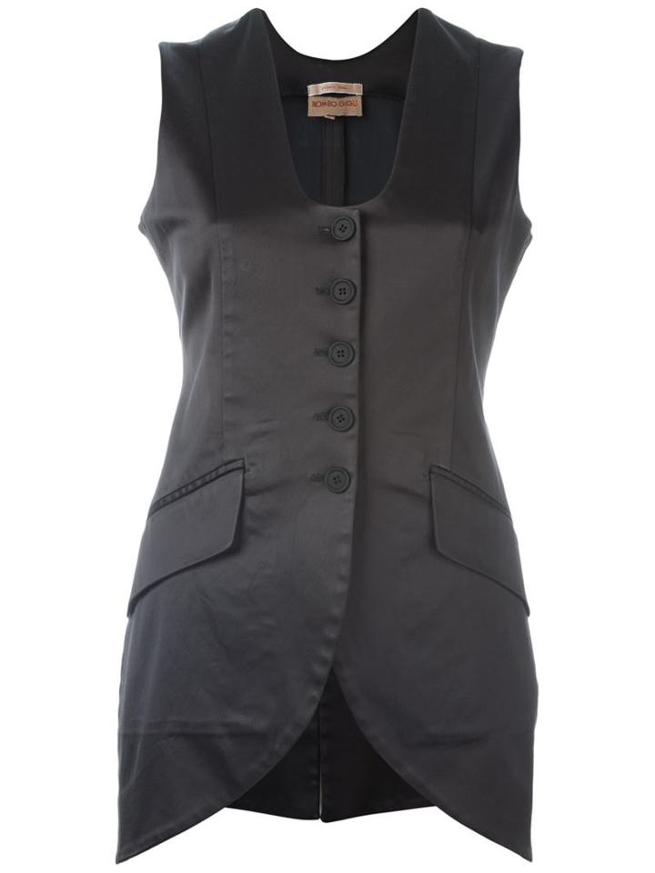 Romeo Gigli Vintage Satin Waistcoat