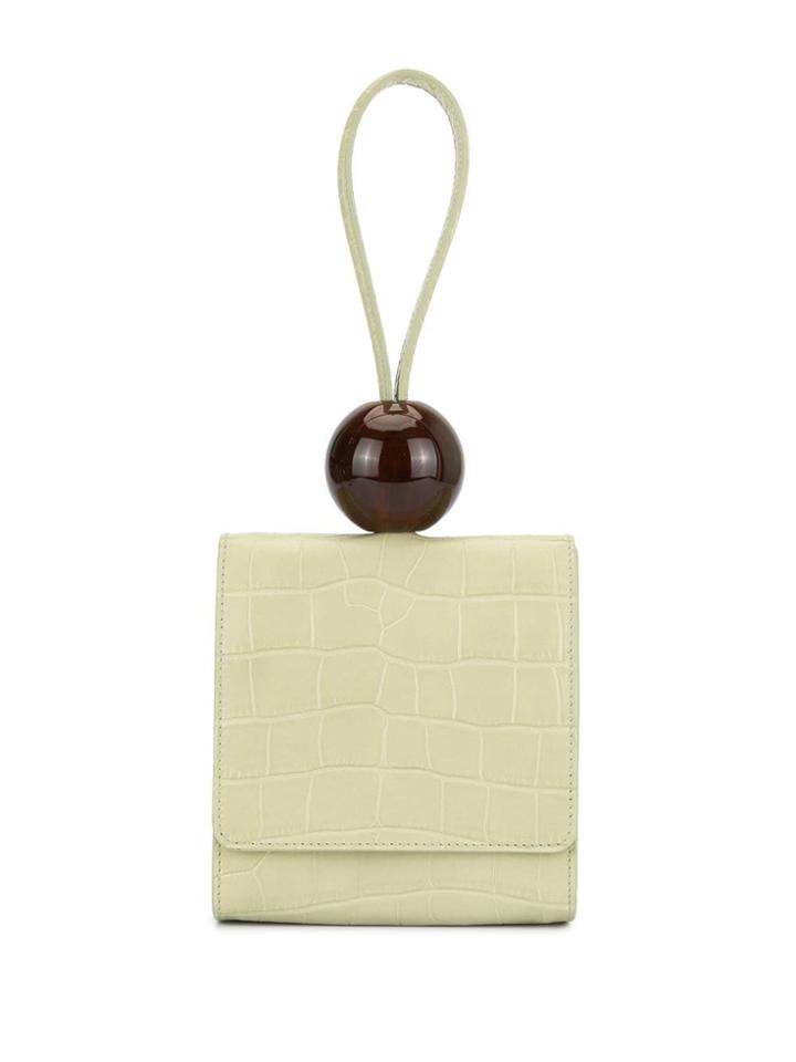 By Far Architectural Ball Shoulder Bag - Green