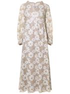 William Vintage 1967 Daisies Long Dress - Multicolour