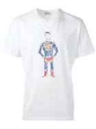 Jimi Roos 'super' T-shirt, Men's, Size: Xl, White, Cotton