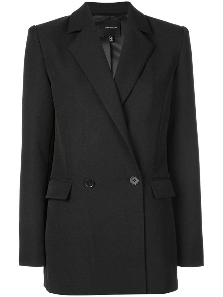 Robert Rodriguez Eva Double-breasted Blazer - Black