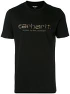 Carhartt - Logo Print T-shirt - Men - Cotton - S, Black, Cotton