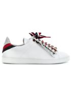 Hilfiger Collection Corporate Fringed Sneakers - White