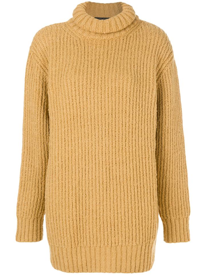 Marc Jacobs Turtle Neck Jumper - Yellow & Orange