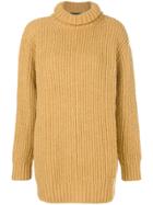 Marc Jacobs Turtle Neck Jumper - Yellow & Orange