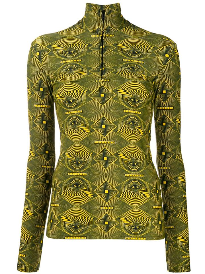 Kwaidan Editions Digital Print Top - Green