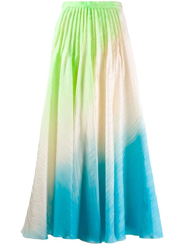 Roksanda Ambra Printed Midi Skirt - Green