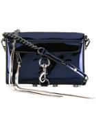 Rebecca Minkoff String Applique Bag, Women's, Blue, Leather/polyurethane/polyester