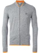 Kenzo 'mini Tiger' Cardigan, Men's, Size: Small, Grey, Wool/polyamide