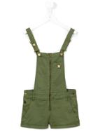 Zadig & Voltaire Kids Military Dungarees - Green