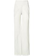 Rick Owens Flared Trousers - Grey