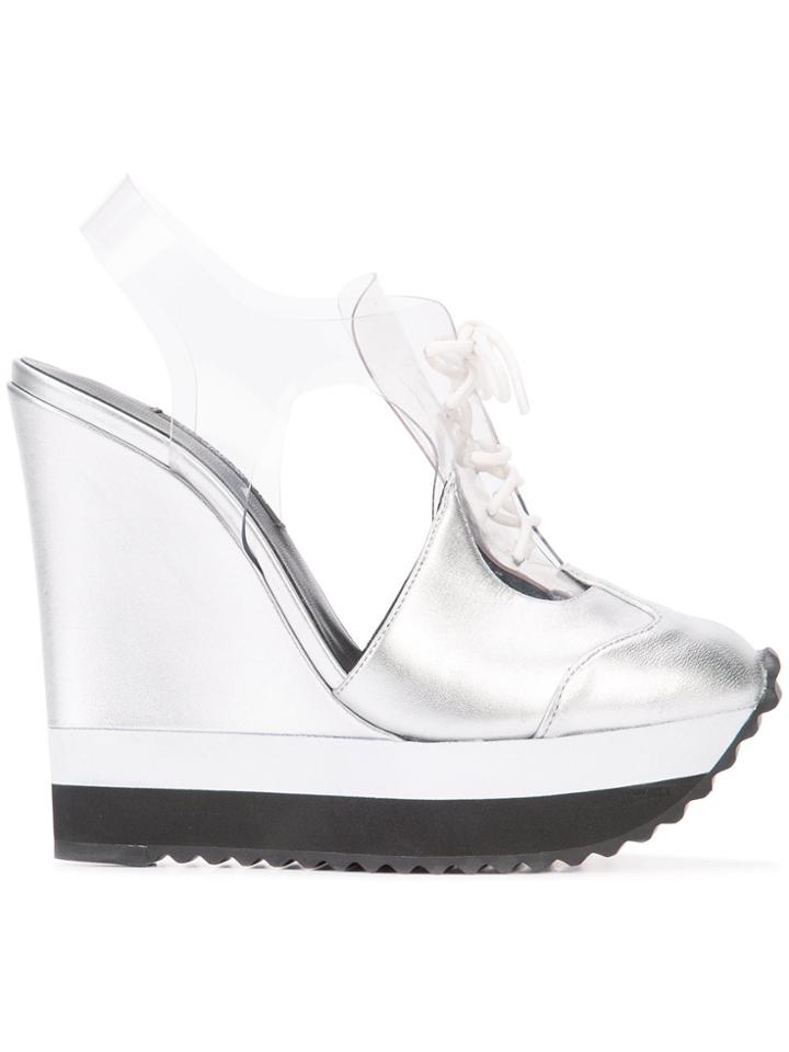 Ruthie Davis High-heeled Sneakers - Metallic