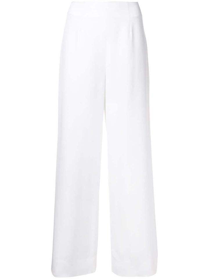 Maison Margiela Classic Wide Leg Trousers - White