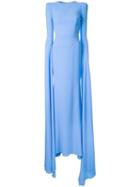 Alex Perry - Courtney Dress - Women - Polyester/triacetate - 10, Blue, Polyester/triacetate