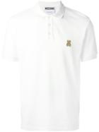 Moschino Toy Bear Polo Shirt, Men's, Size: Medium, White, Cotton
