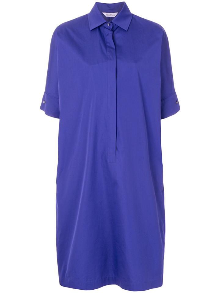 Max Mara Tunic Shirt Dress - Pink & Purple