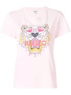 Kenzo Heart Capsule Tiger T-shirt - Pink & Purple