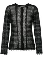 Cecilia Prado Safira Knit Cardigan - Black