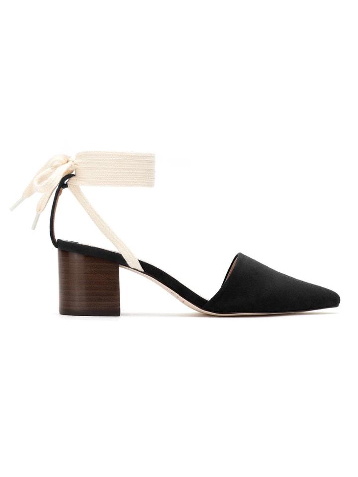 Egrey Suede Pumps - Black