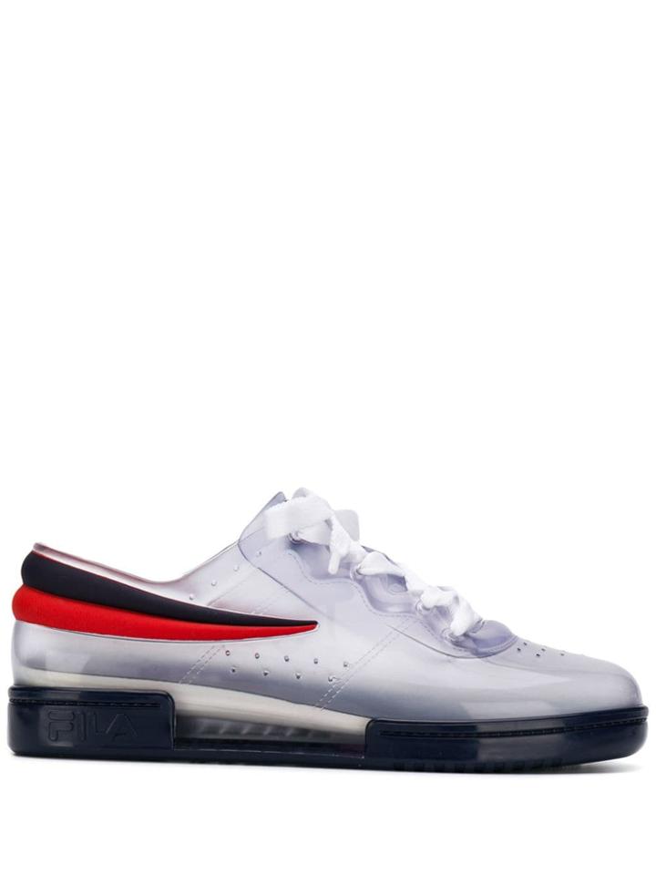 Fila X Melissa Transparent Sneakers - White