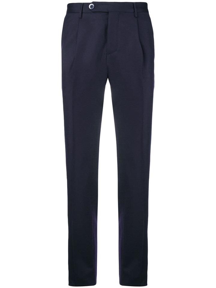 Gta Slim-fit Tailored Trousers - Blue