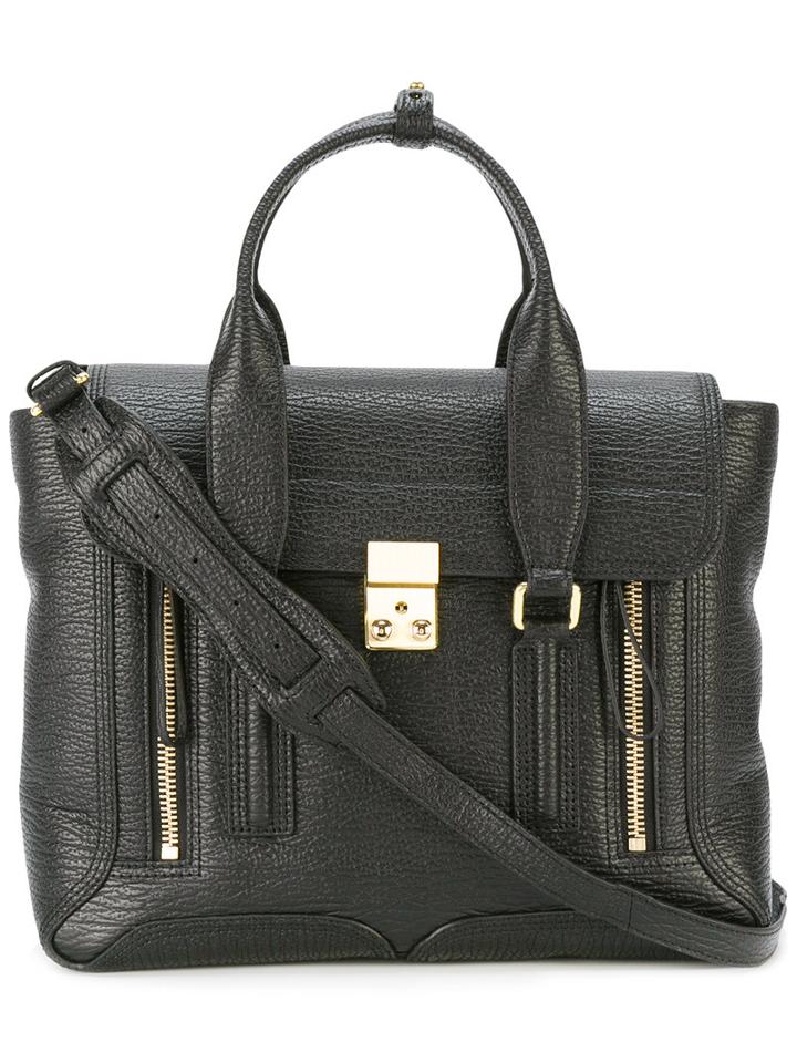 3.1 Phillip Lim - Pashli Satchel - Women - Leather - One Size, Women's, Black, Leather