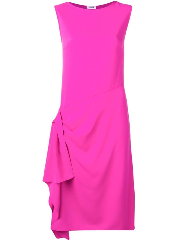 P.a.r.o.s.h. Gathered Detail Dress - Pink