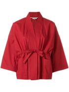 Isa Arfen Yurata Drawstring Jacket - Red