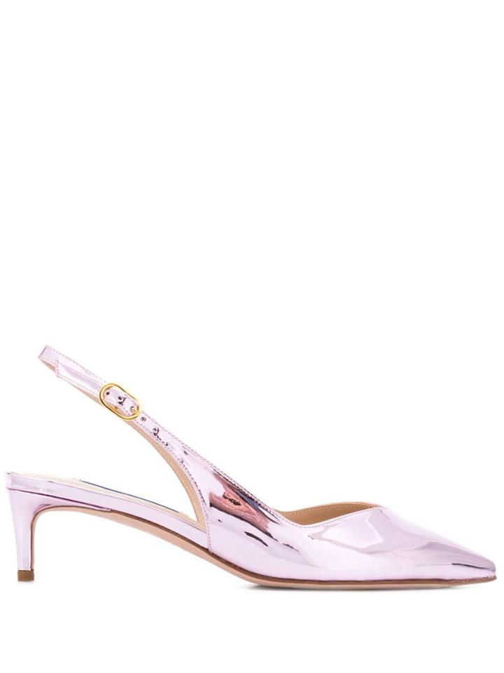 Stuart Weitzman Patent Pumps - Pink