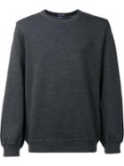 Paul & Shark Reversible Crew Sweatshirt, Men's, Size: Xl, Grey, Wool