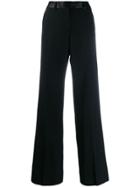 Paul Smith High-waisted Wide Trousers - Black