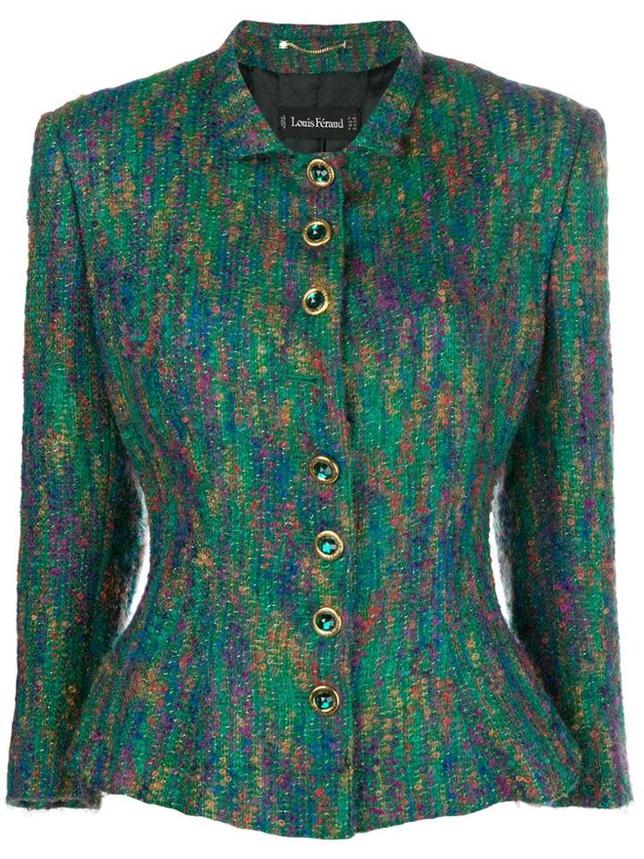 Louis Feraud Pre-owned 1990's Slim Fit Jacket - Green