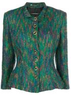 Louis Feraud Pre-owned 1990's Slim Fit Jacket - Green