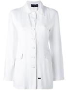 Chanel Vintage Shirt Jacket - White